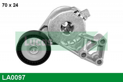 LUCAS ENGINE DRIVE la0097 -  Натяжной ролик, поликлиновой  ремень